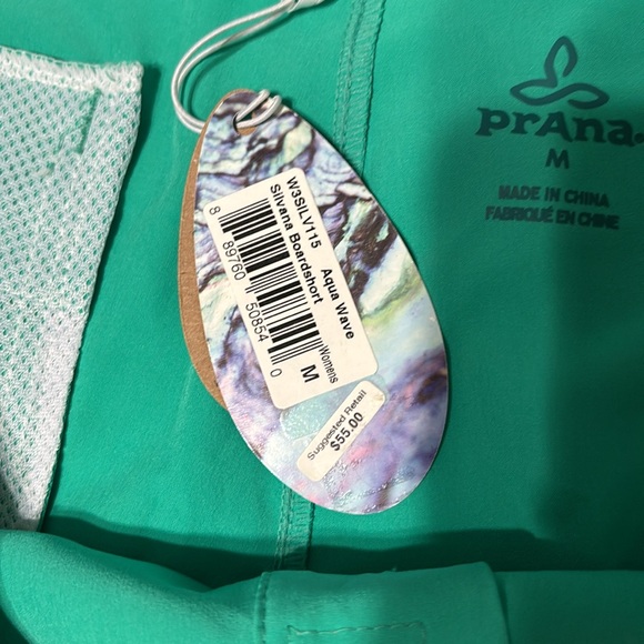 Green Prana swim boardshorts - Picture 4 of 4